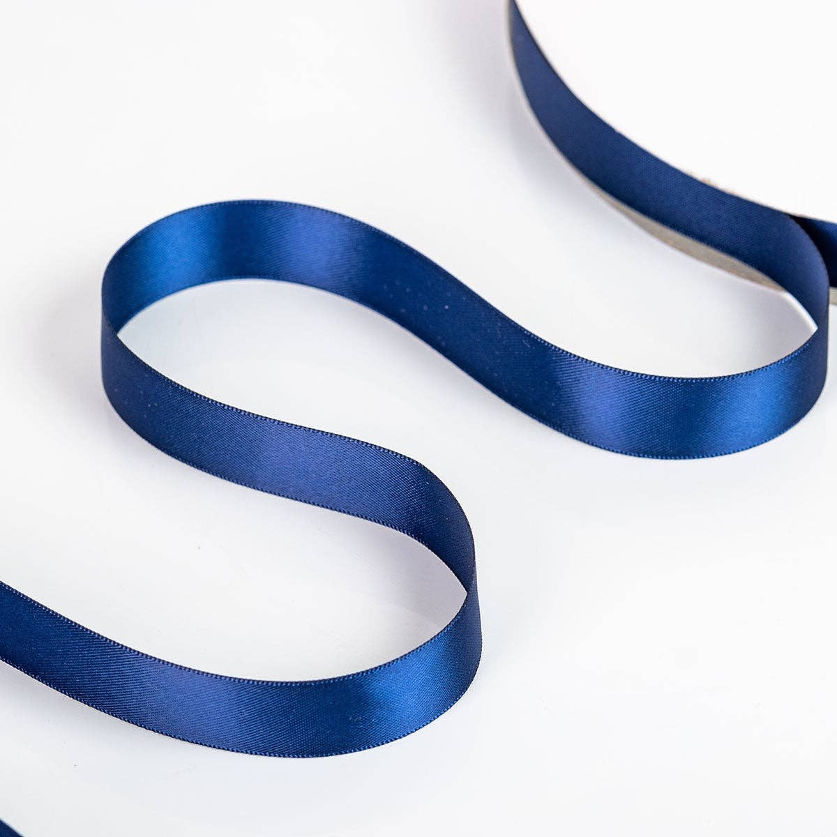 Navy 78 Double Faced Satin Ribbon 100-Yard Roll