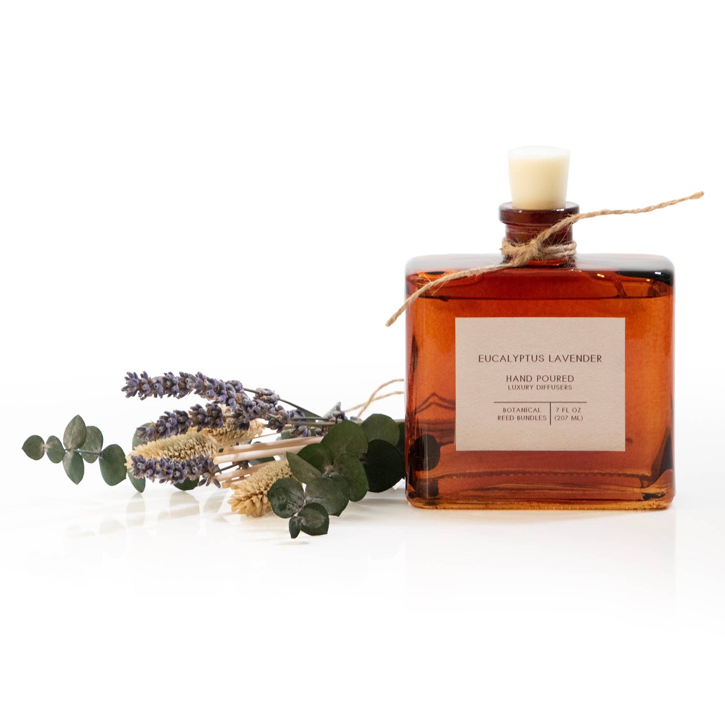 SAMPLE Eucalyptus Lavender Bouquet Reed Bundle Diffuser