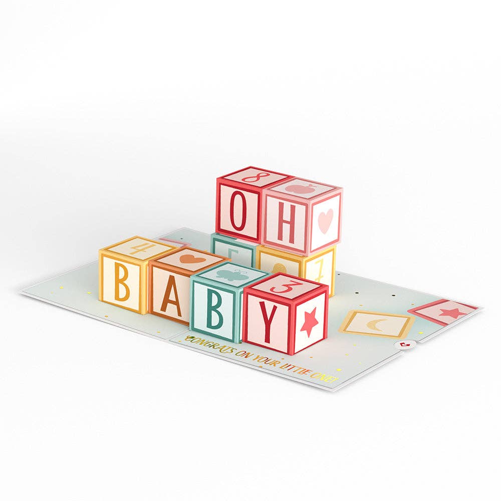 Oh Baby! Congrats 5''x7'' Card, Pop-Up Cards