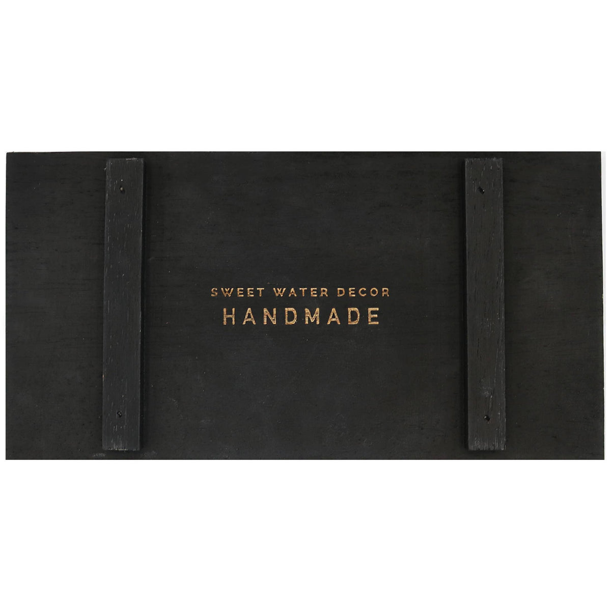 Black Rectangular Wood Tray - Home Decor & Gifts