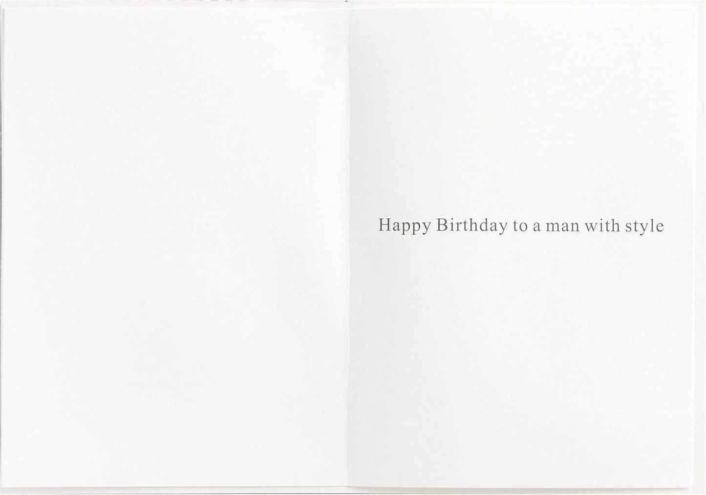 Checkered Shirt Birthday Card