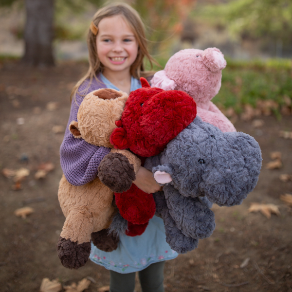 Chubbees Hippo 22" Weighted Plushie