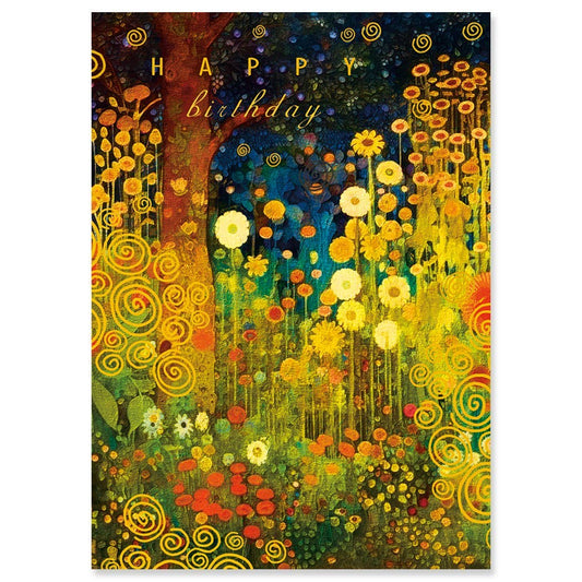 VIENNA WOODS BIRTHDAY GREETING CARD 4.5 x 6.25"