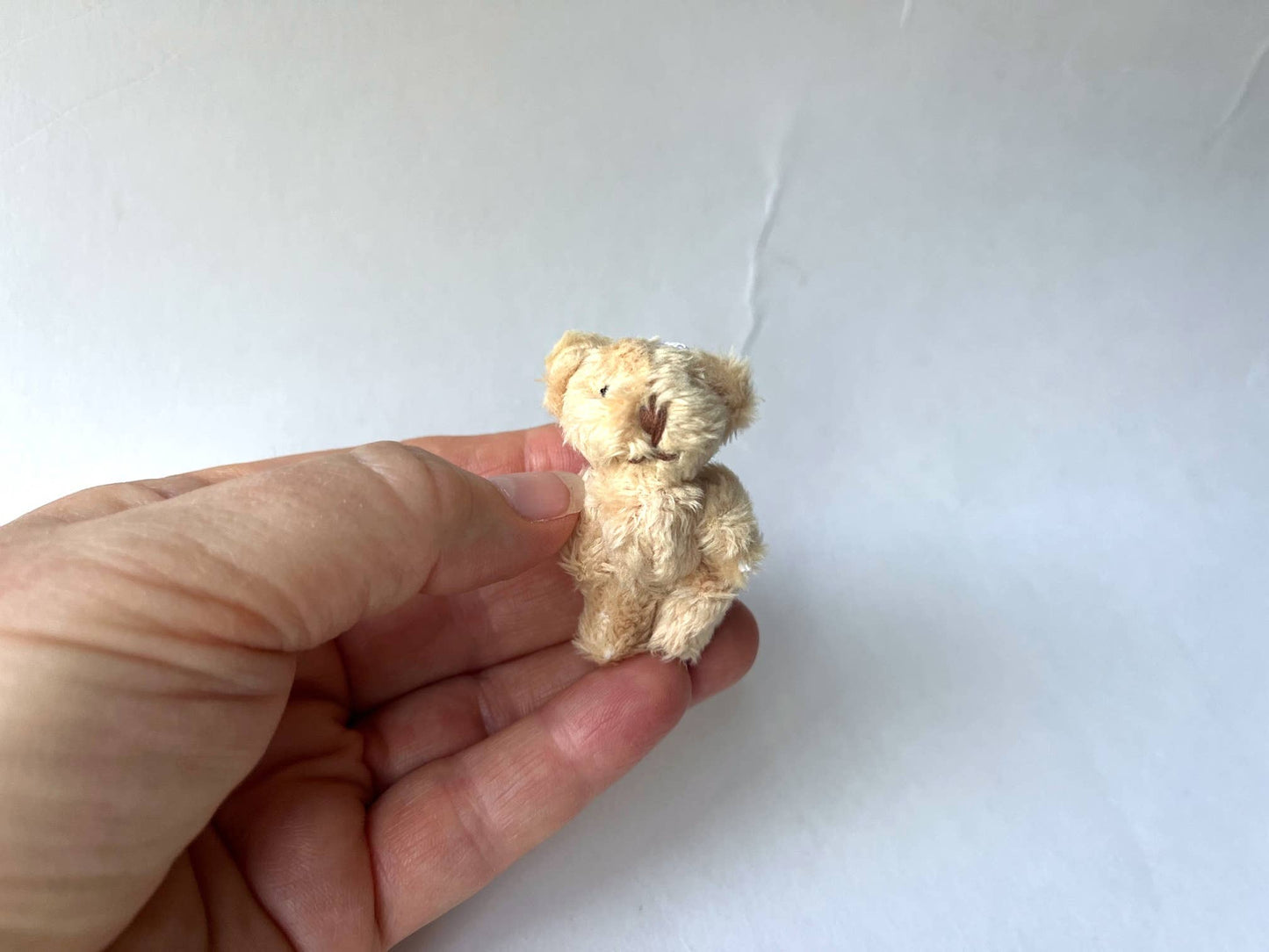 Miniature Stuffed Bear Pocket Friend Travel Plush Pendant