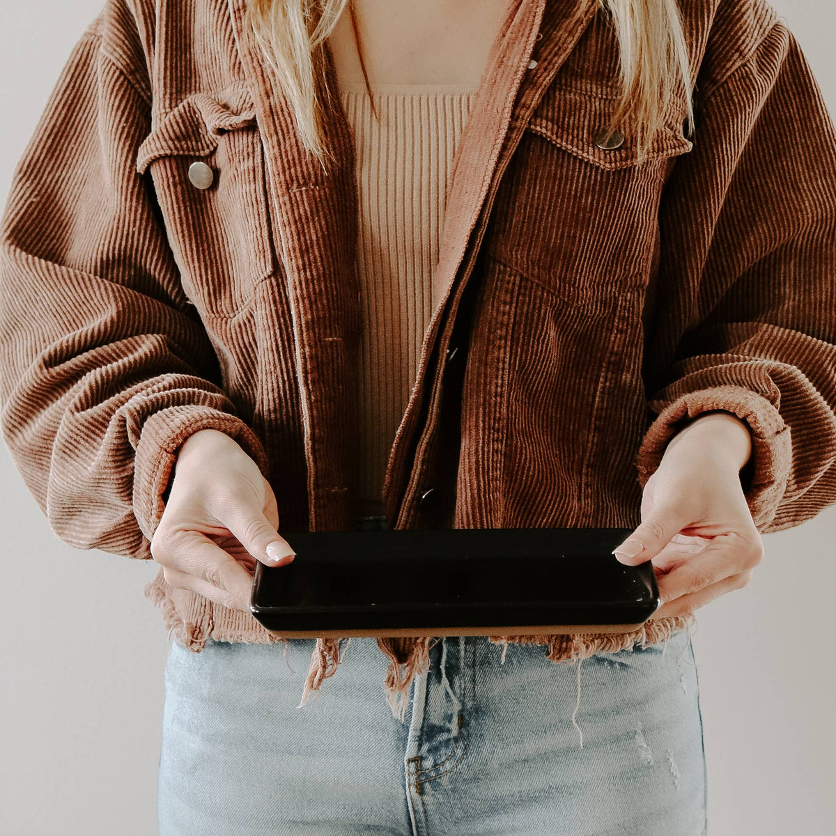 Black Stoneware Tray - Home Decor & Gifts