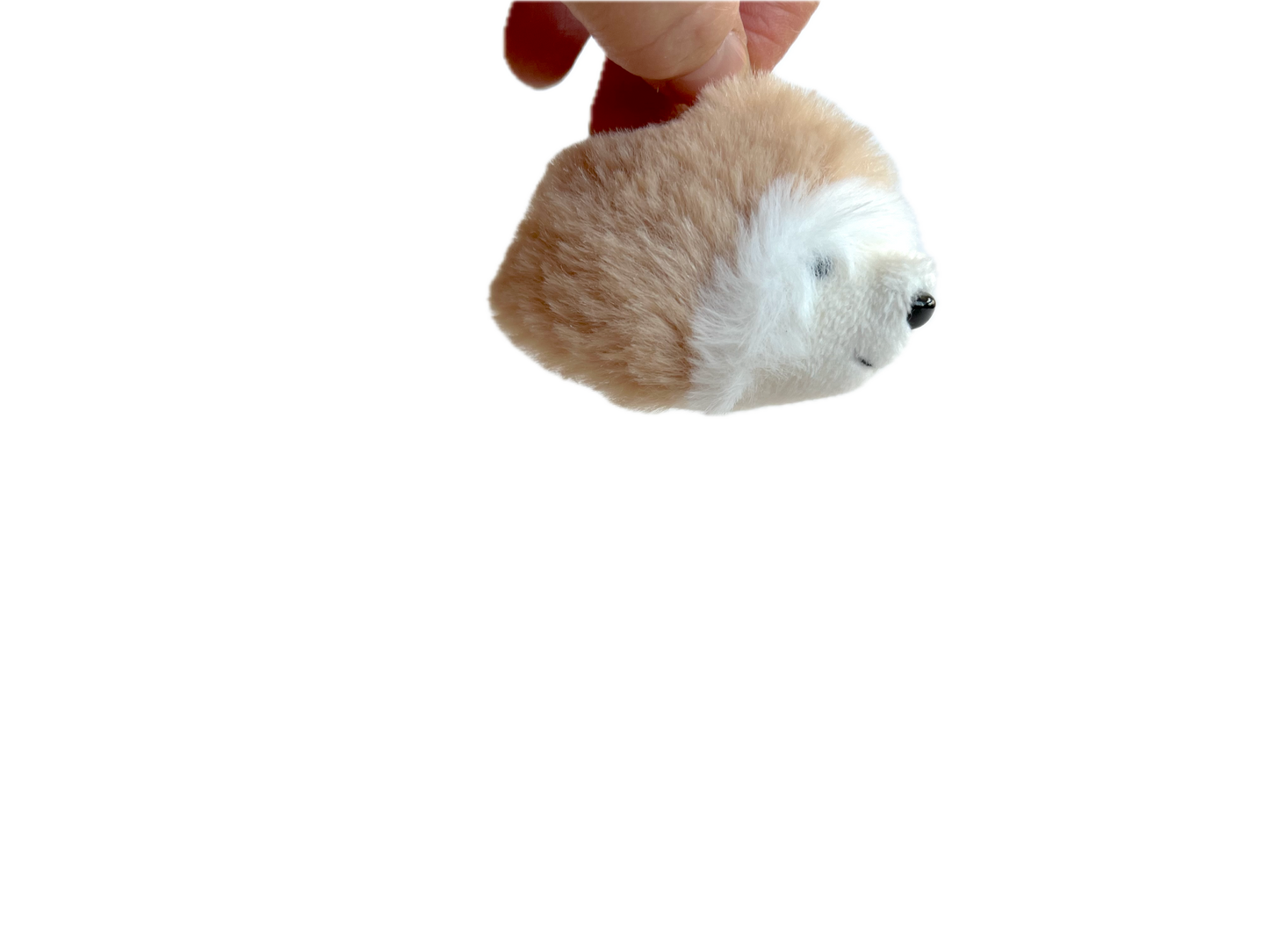Miniature Plush Hedgehog Small Stuffed Animal Backpack Charm