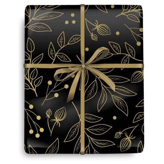 Noir Garden Wrap Wrapping Paper - 8FT