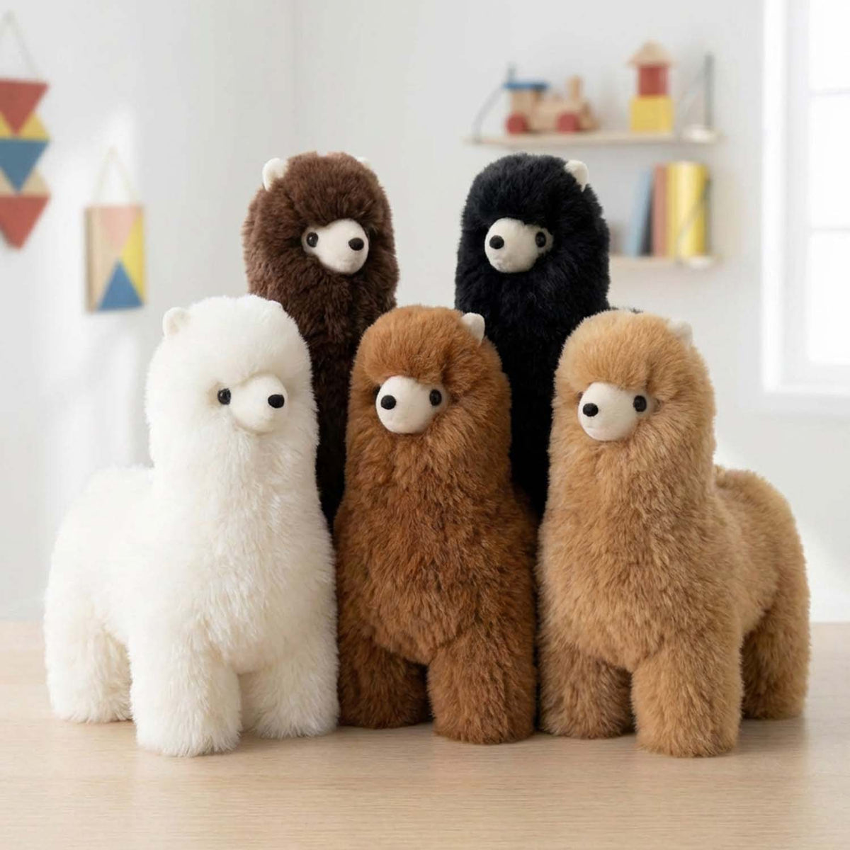 Alpaca Stuffed Animal - Small Alpaca 9"