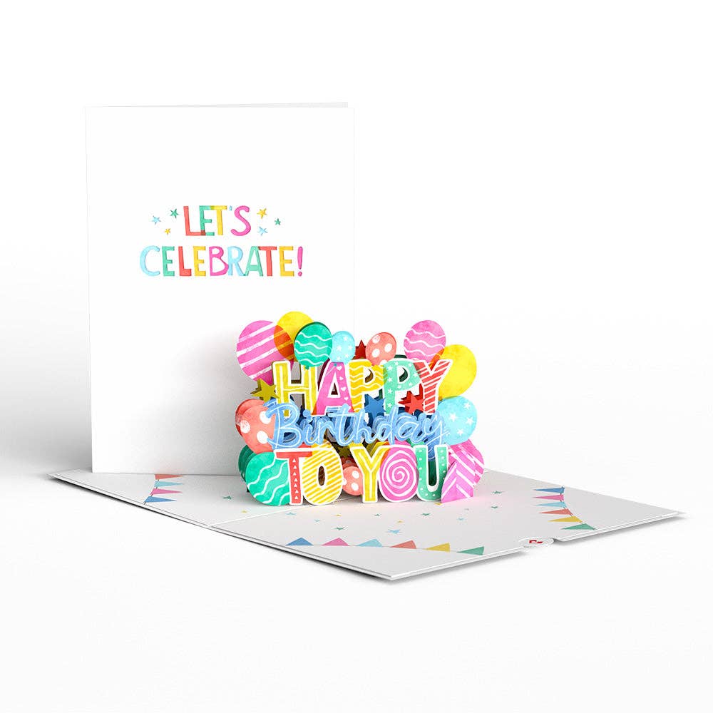 Let's Celebrate Birthday 5''x7'' Card, Birthday Cards