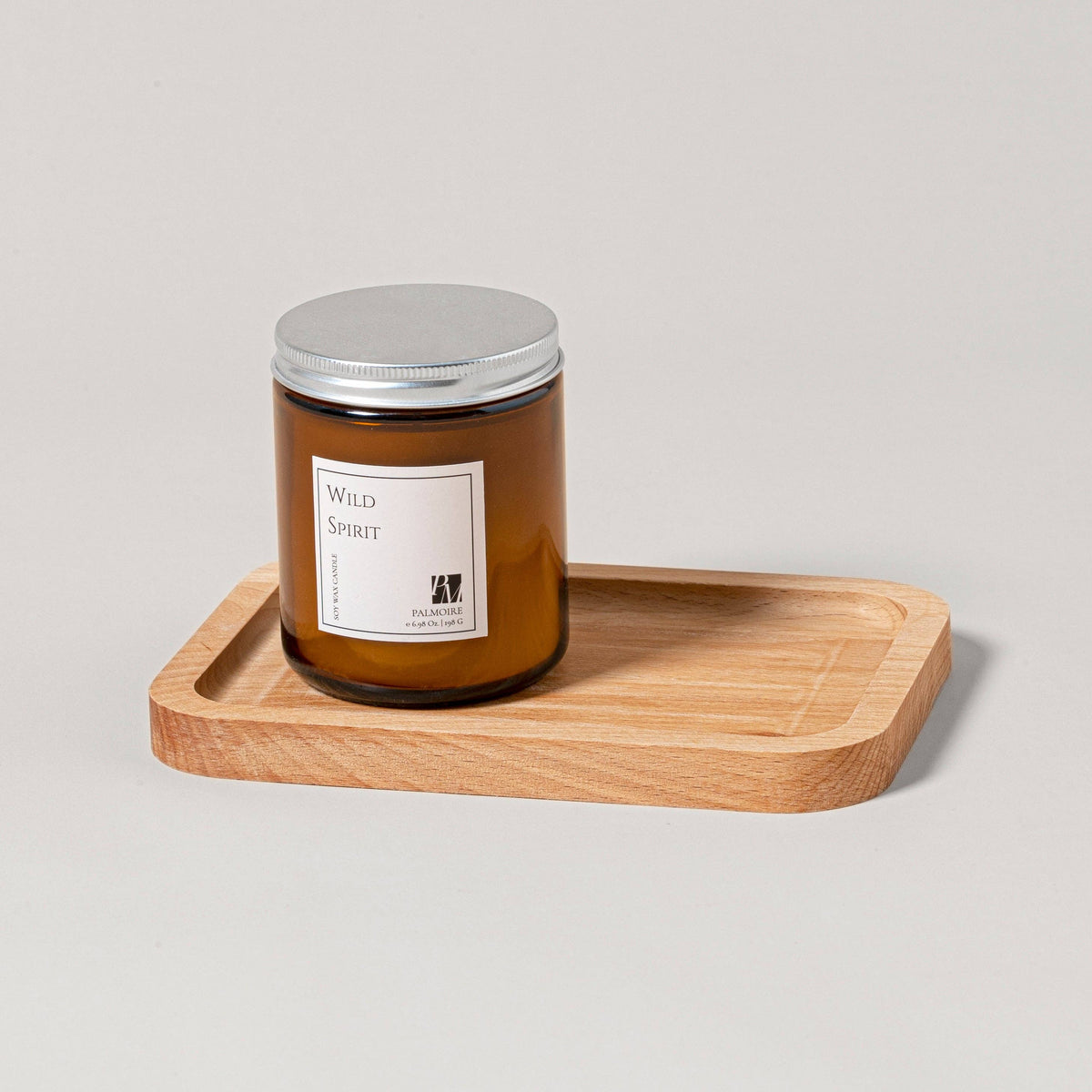 Handmade Beech Wood Tray – Candle & Diffuser Holder