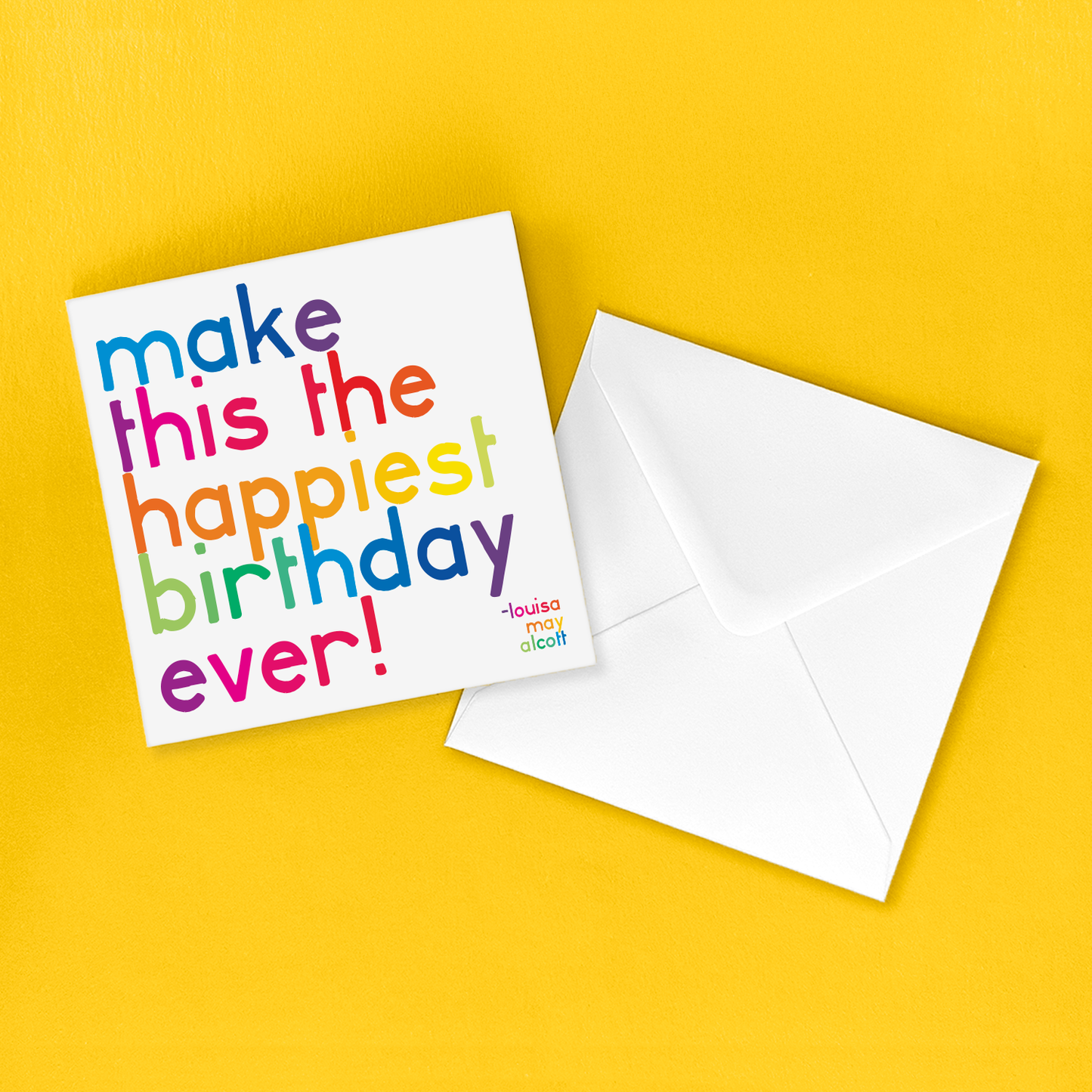 Cards - D216- Make This Happiest - Birthday - (Alcott)
