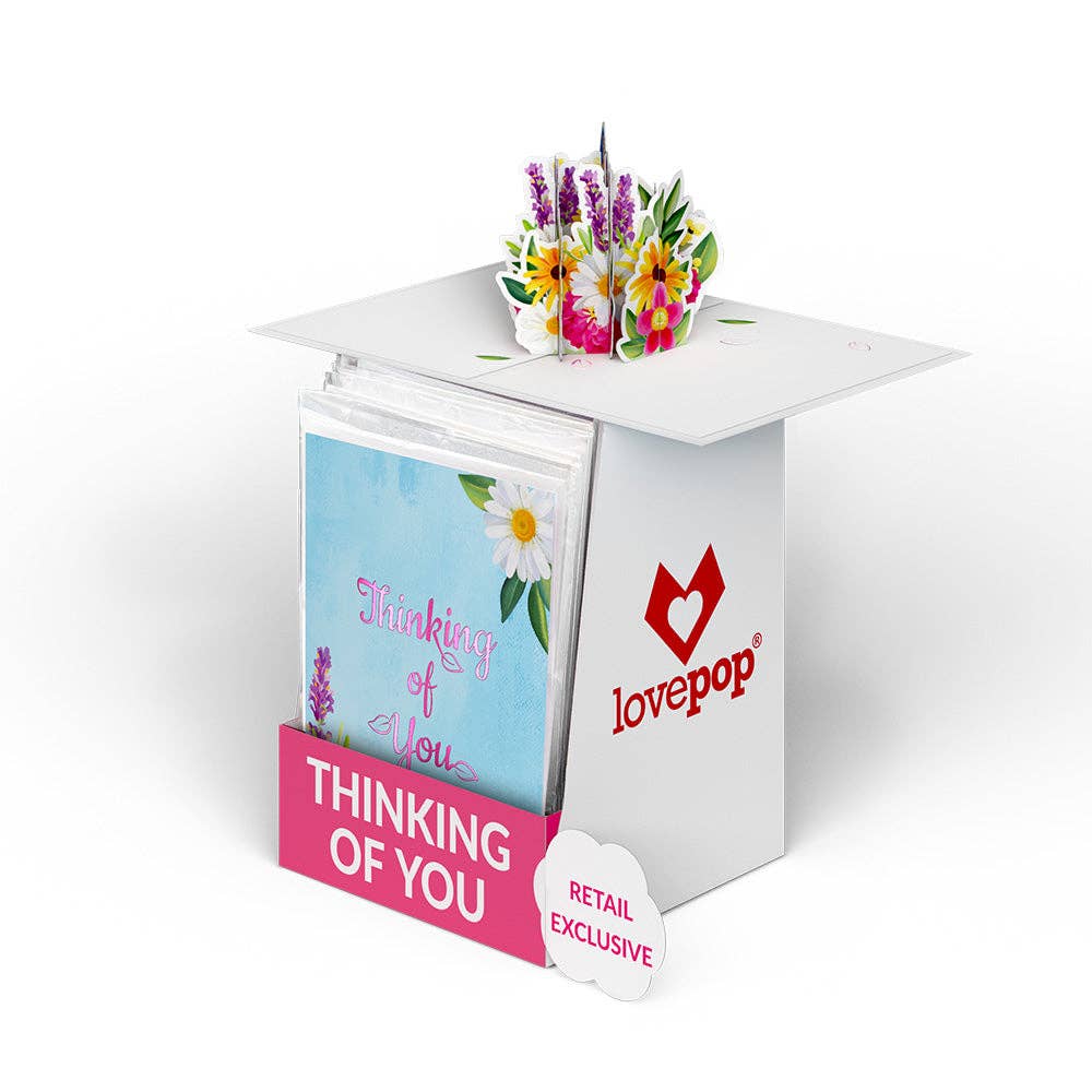 Blooming Garden 12-Pack Tinypop™ Card 2x2.8"