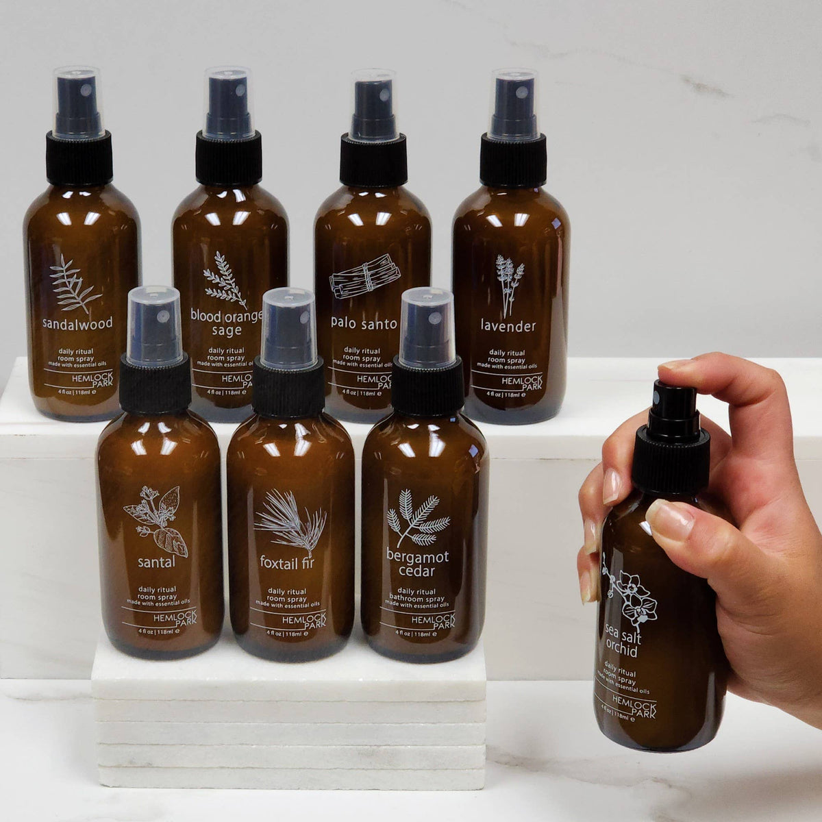 Sea Salt Orchid Spray | 4 oz Room & Linen Spray