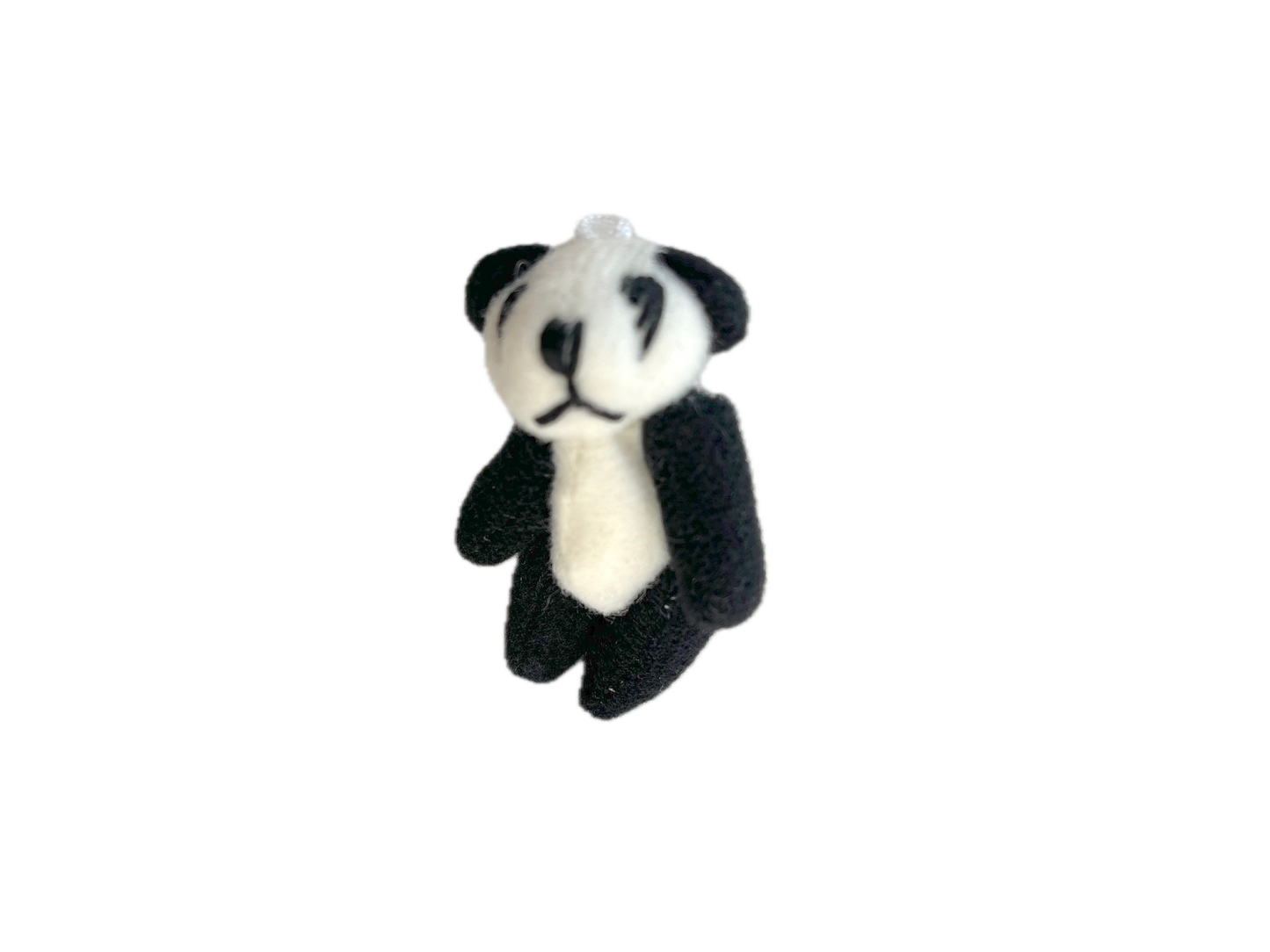 Miniature Panda Bear Plush Animal 