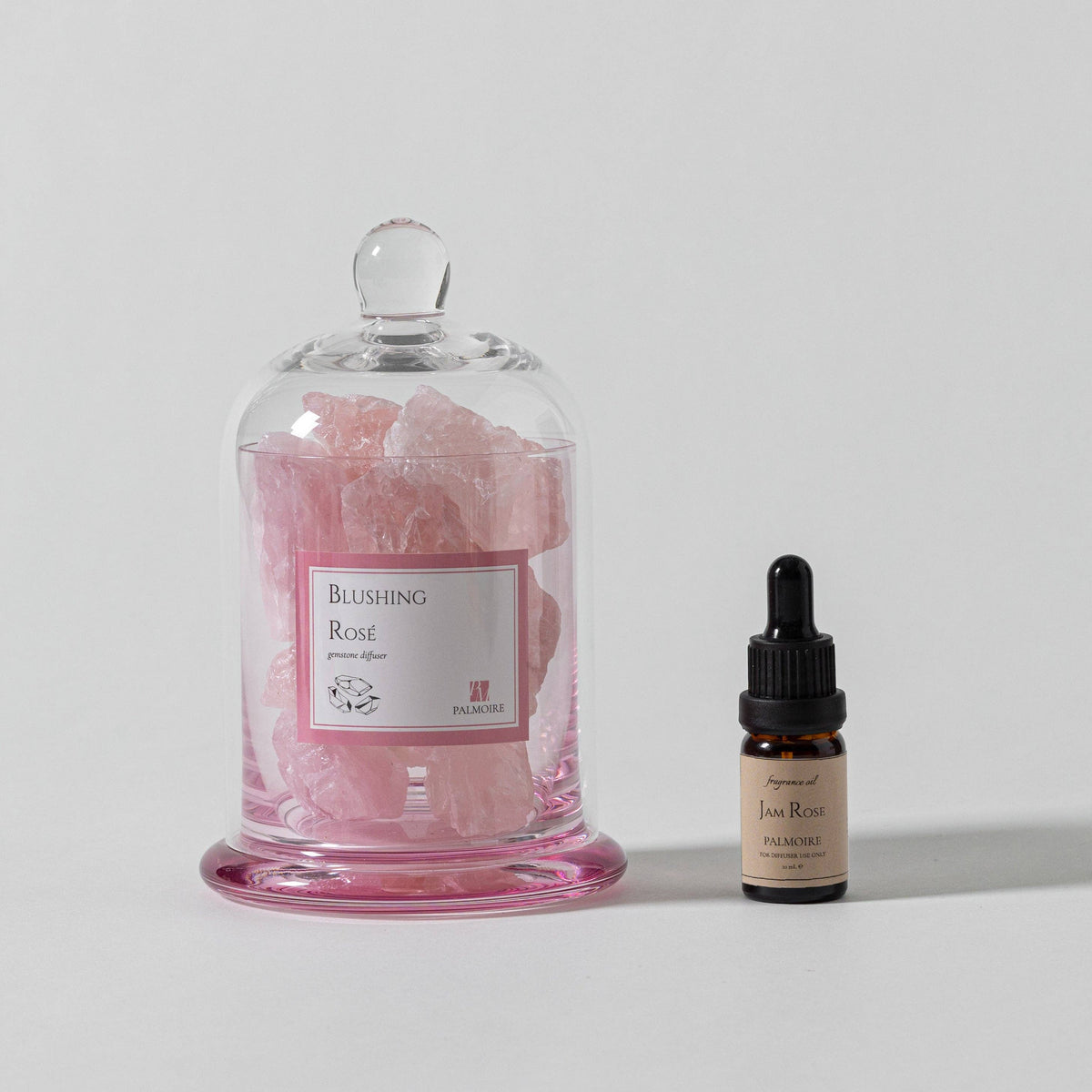 Blushing Rosé Gemstone Diffuser [rose/jasmine]