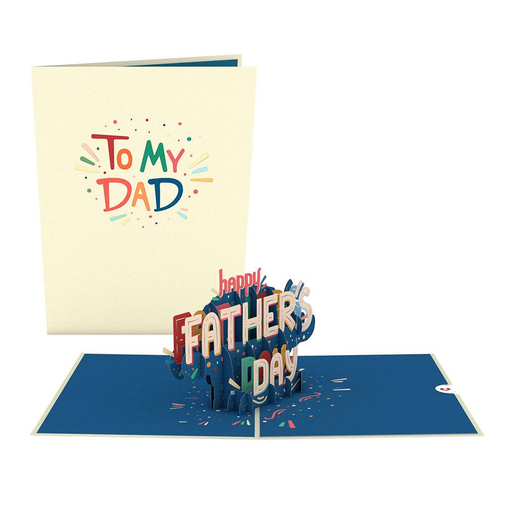 To My Dad: Happy Father's Day 5''x7'' Card, Pop-Up Cards