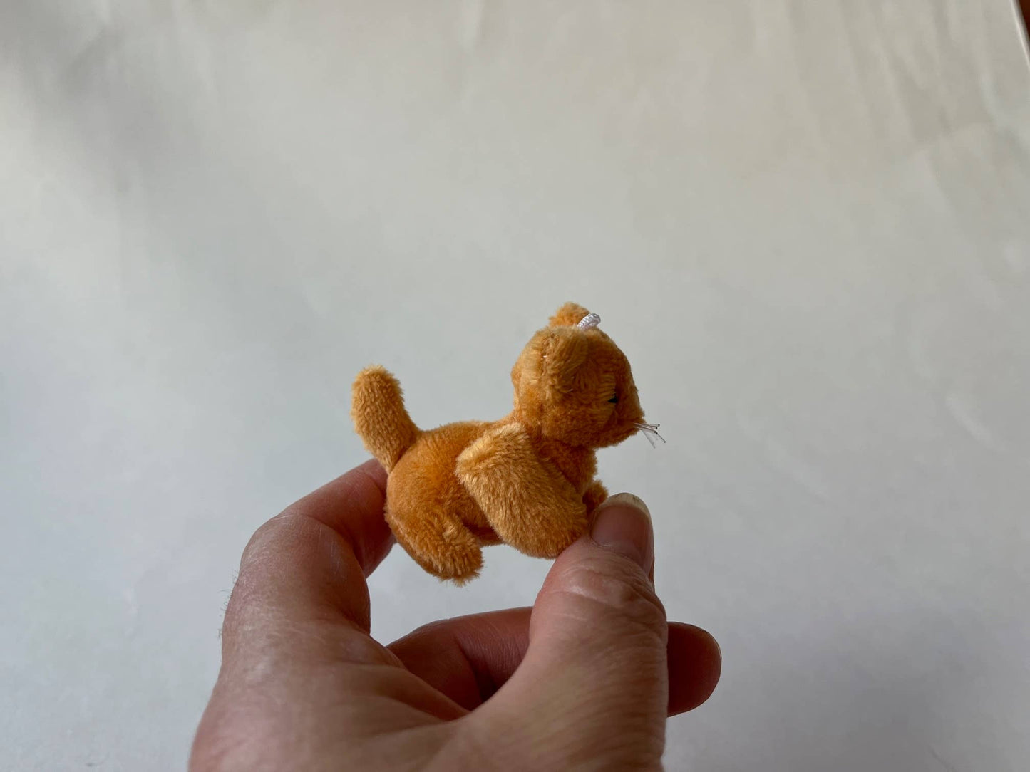 Small Plush Kitty Cat (Ginger)