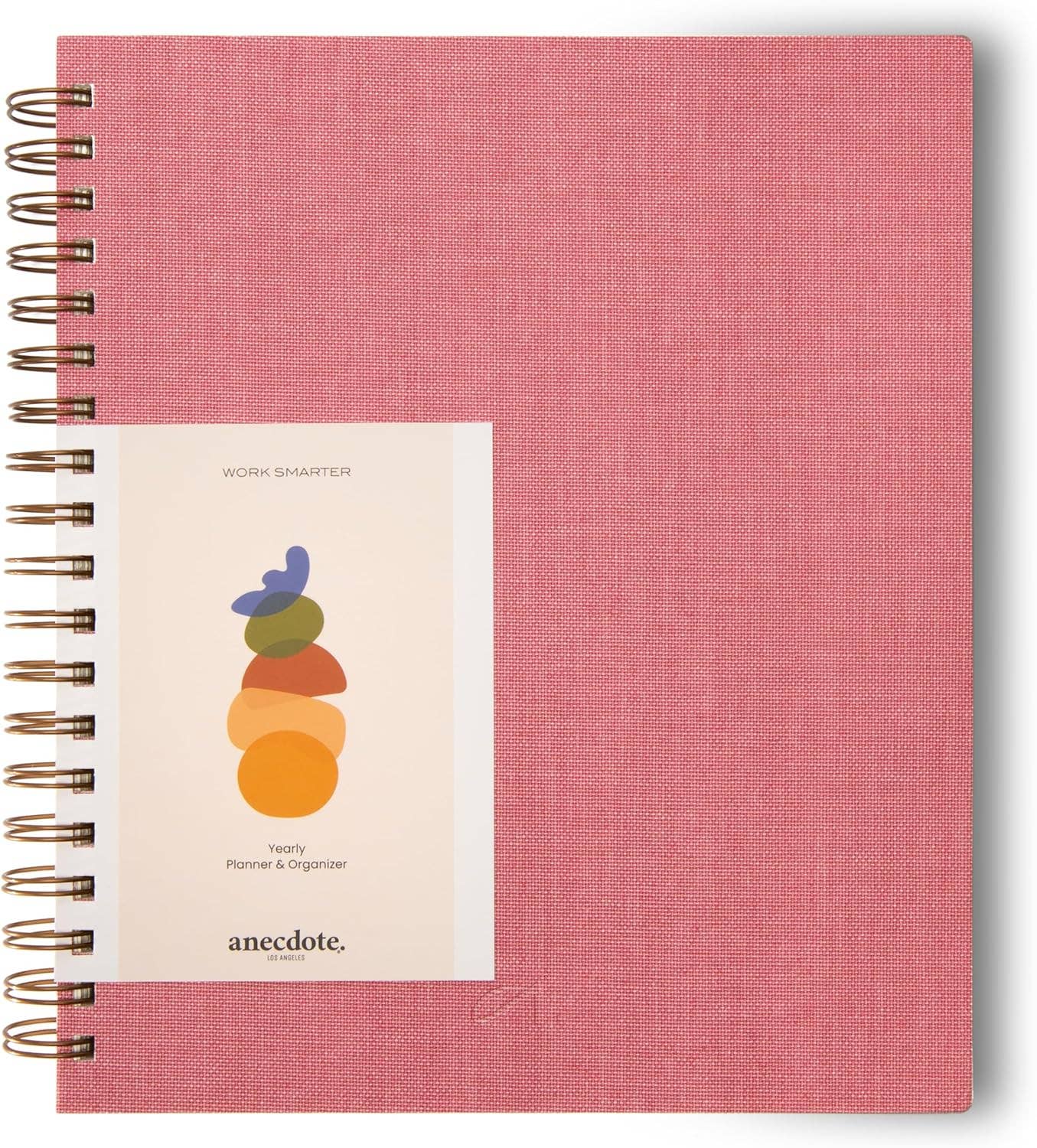 The Yearly Planner -Undated 52 week planner - Spiral Bound