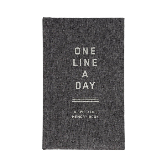Charcoal Canvas One Line a Day