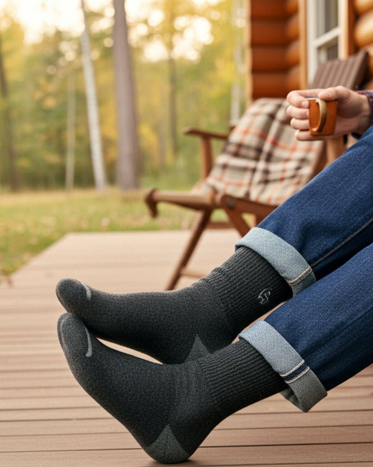 Alpaca Socks - Business - Black