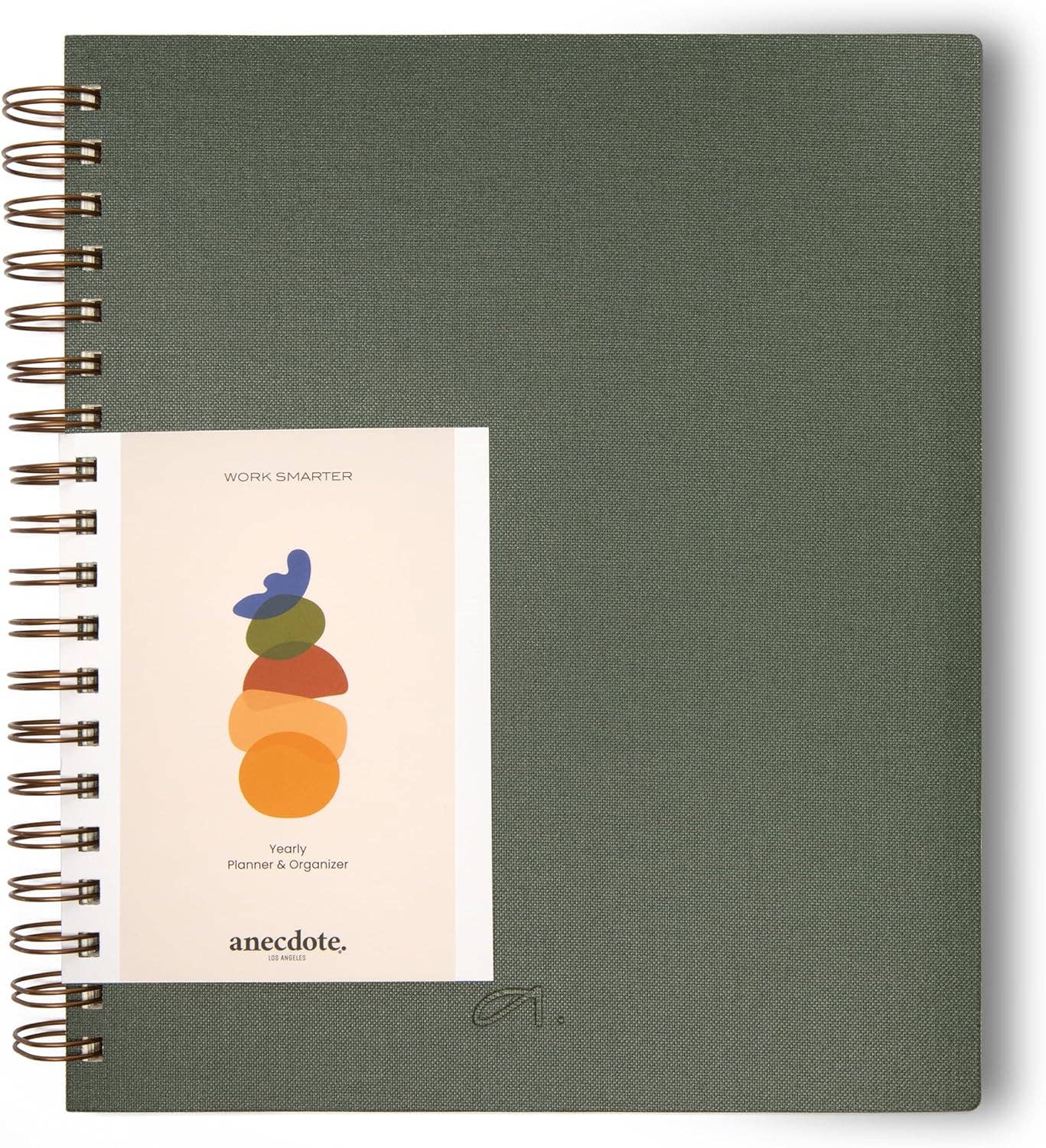 The Yearly Planner -Undated 52 week planner - Spiral Bound