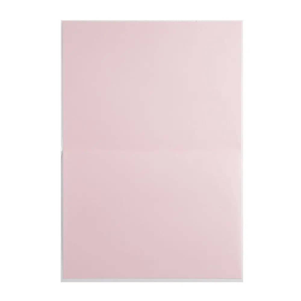 Vellum Growing Flowers Blank Card