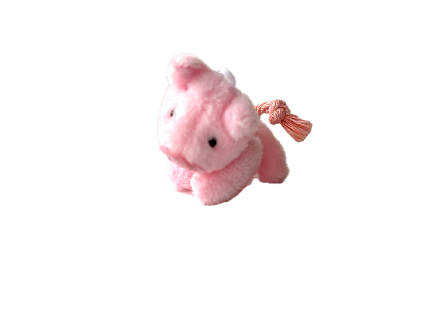 Miniature Plush Pig (Pink)