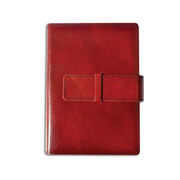 Roma Calfskin Leather 5x7"Journal Italian hand-made