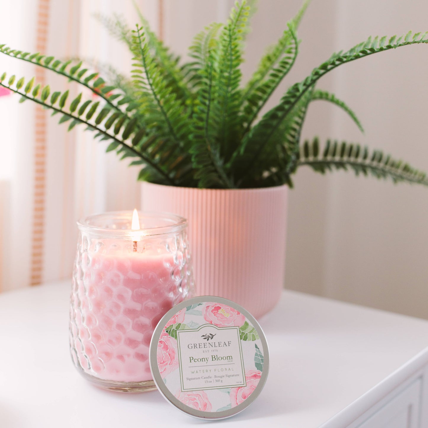 Peony Bloom Signature Candle 4 Pack